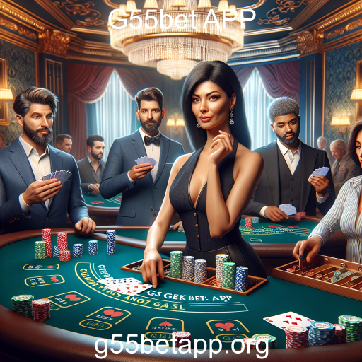 Descubra a Emoção do Cassino ao Vivo no G55bet APP